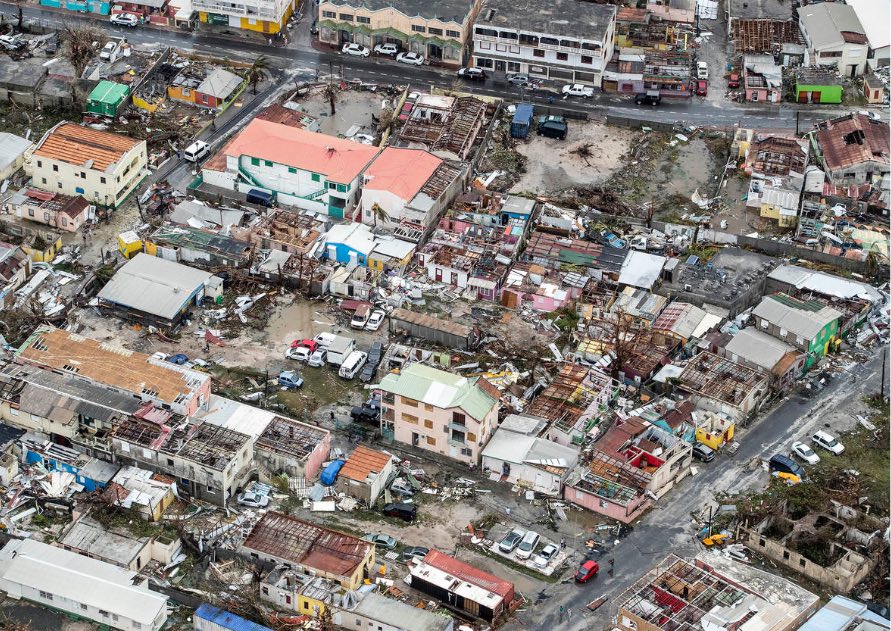 Hurricane Irma on Sint Maarten (NL)