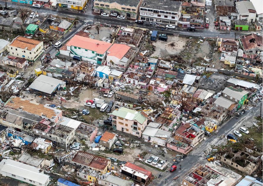 Hurricane Irma on Sint Maarten (NL)