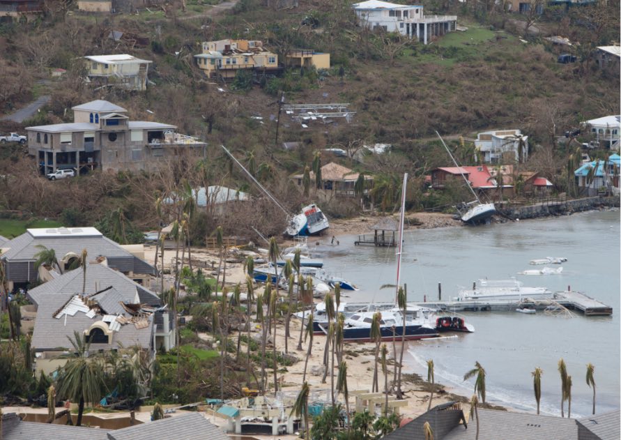 damage to homes after hurricane